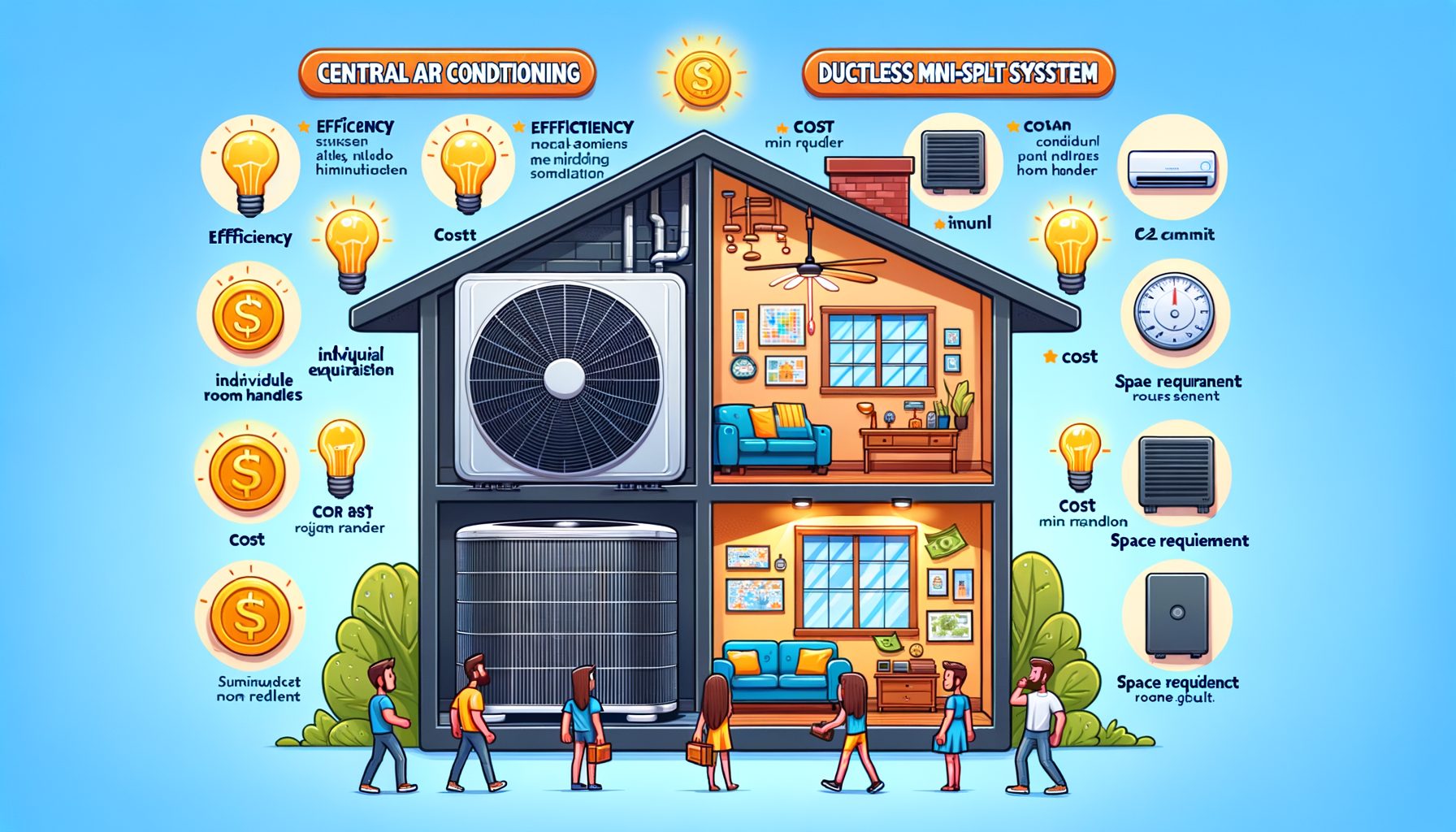 Central AC vs Ductless Mini-Split: Pros, Cons, Costs & Efficiency