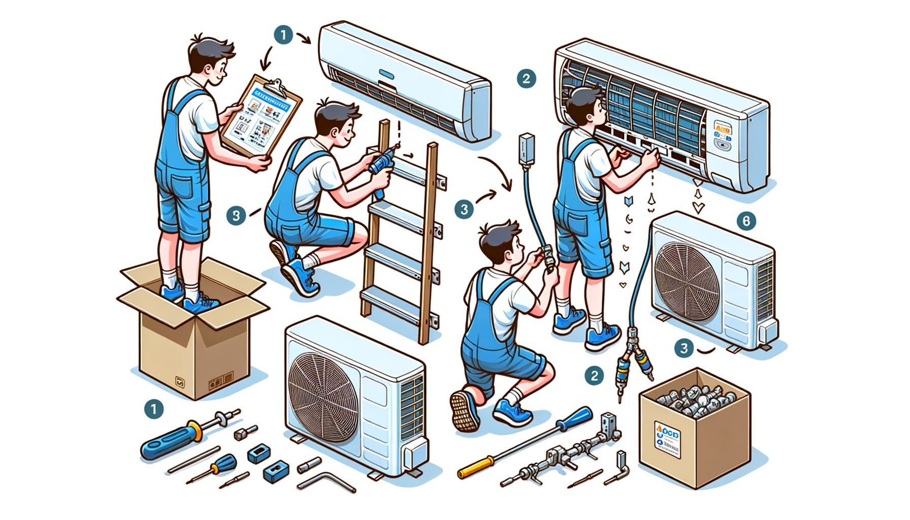 Step-by-Step DIY Guide: Install Split Air Conditioner Safely
