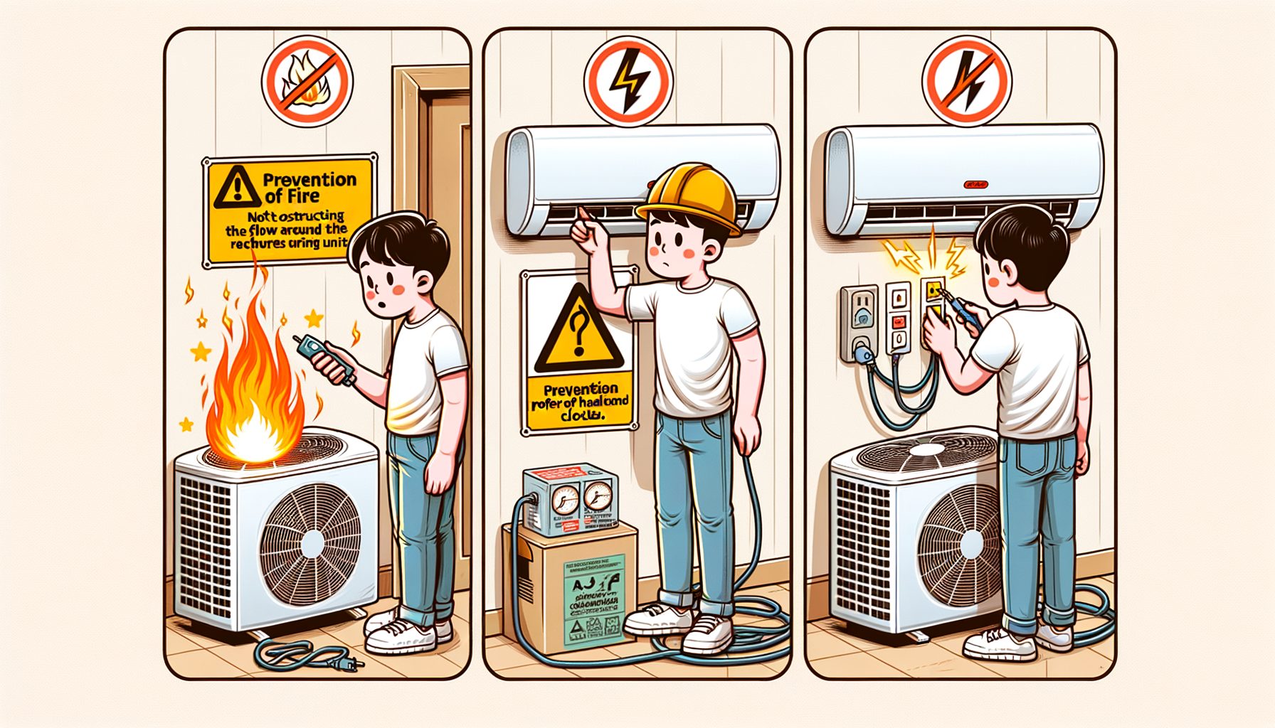 Air Conditioner Safety Tips: Prevent Fires, Shocks, and Leaks